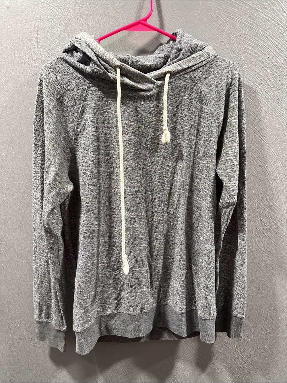 stem Heather Gray Lightweight Hooded Pullover